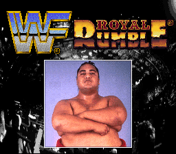WWF Royal Rumble (Japan) Title Screen